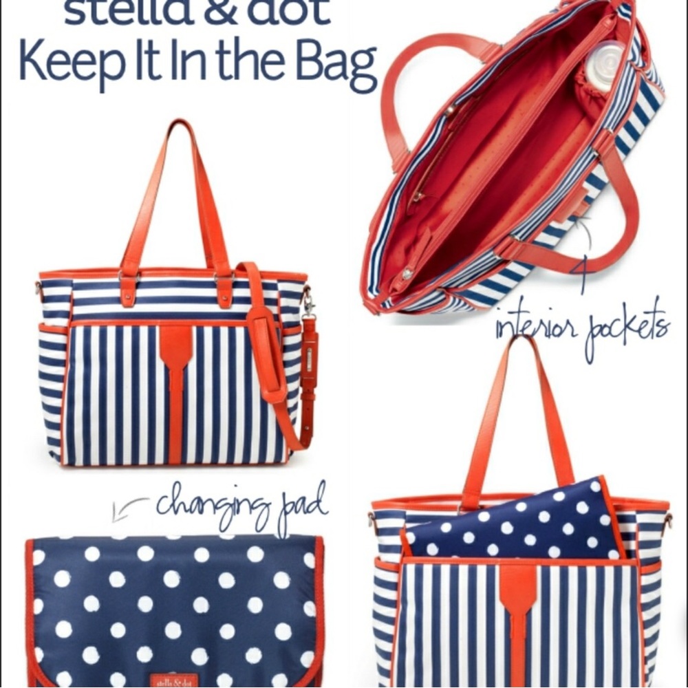 Stella and Dot Keep it in the Bag - Diaper Bag